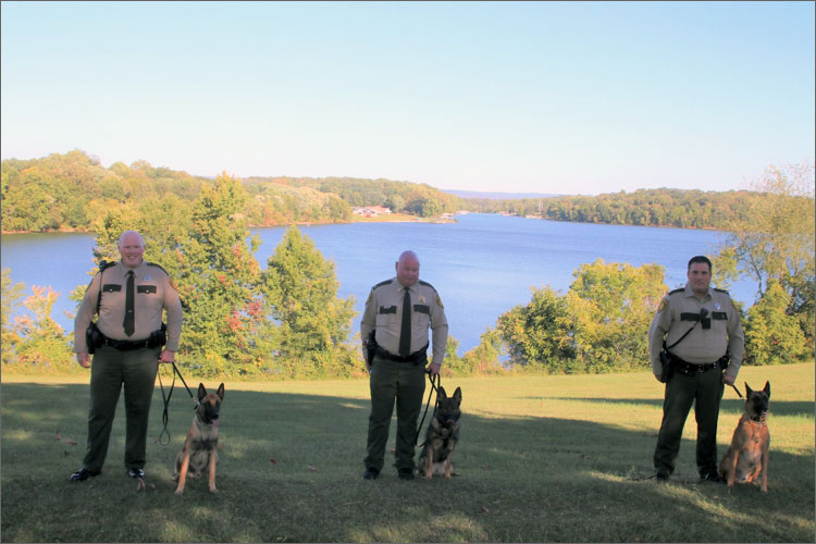 Officers and K9 Patrol
